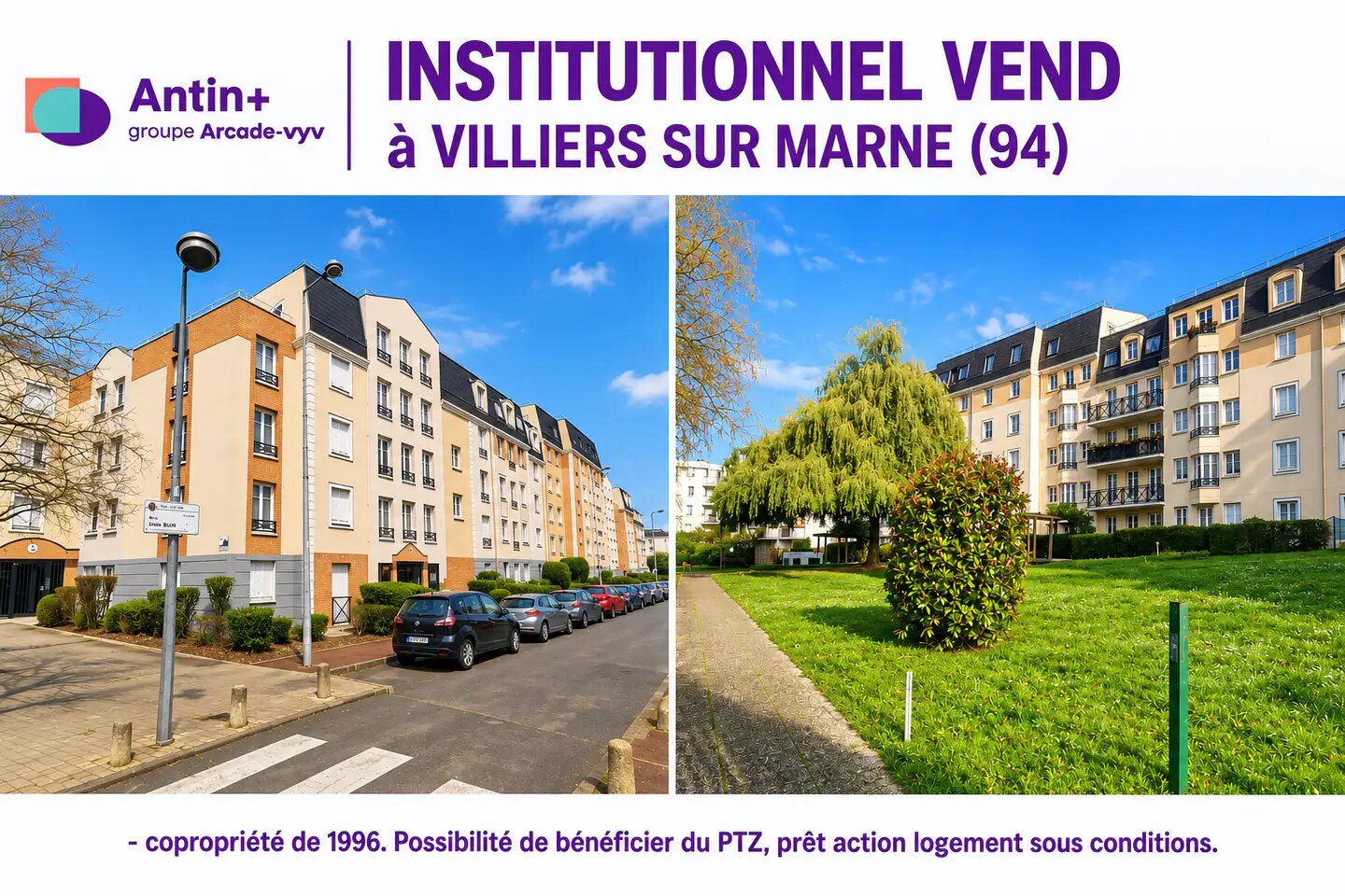 Appartement à vendre, 48m², Villiers-sur-Marne