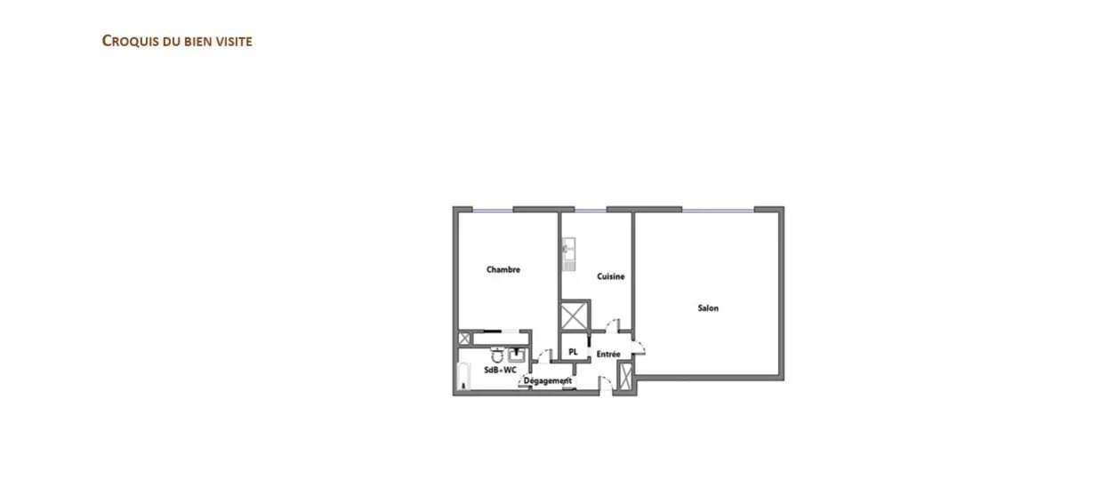 Appartement à vendre, 47m², Poissy
