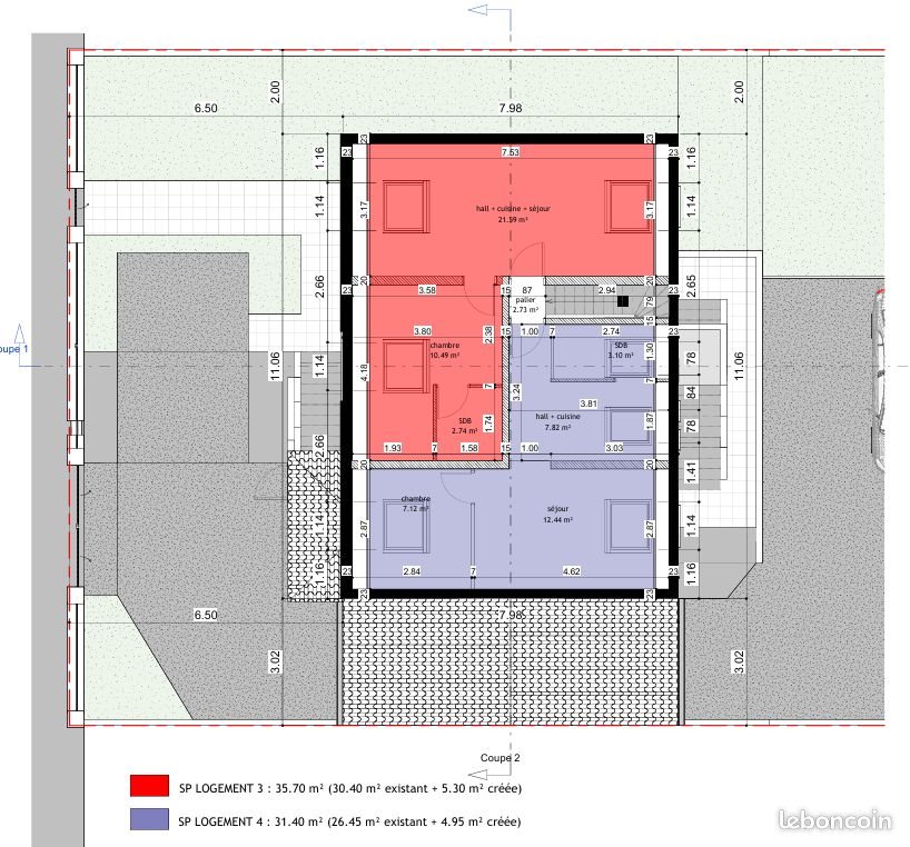 Appartement à vendre, 180m², Le Blanc-Mesnil
