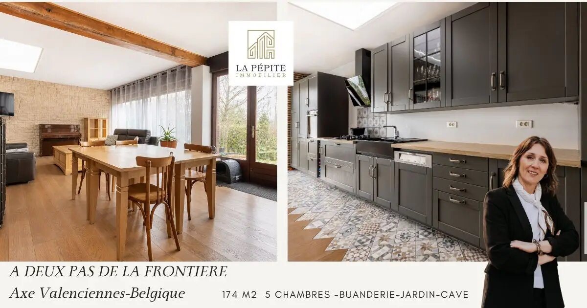 Maison à vendre, 174m², Quiévrechain
