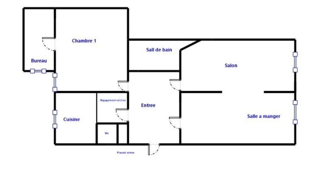 Appartement à vendre, 62m², Levallois-Perret