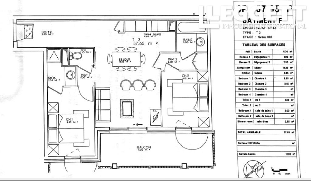 Appartement à vendre, 57m², Sainte-Foy-Tarentaise