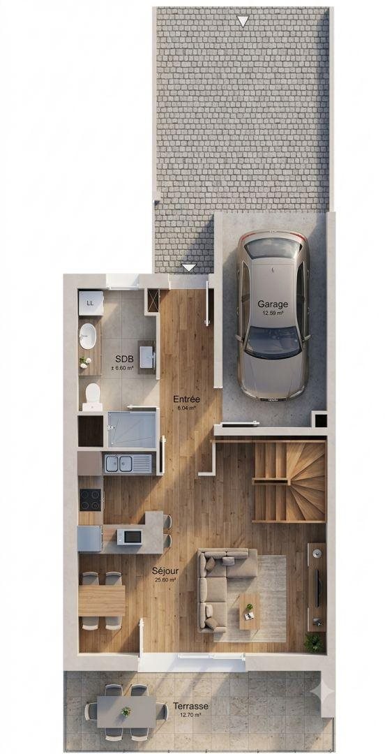 Maison à vendre, 120m², Saint-Pierre-lès-Nemours
