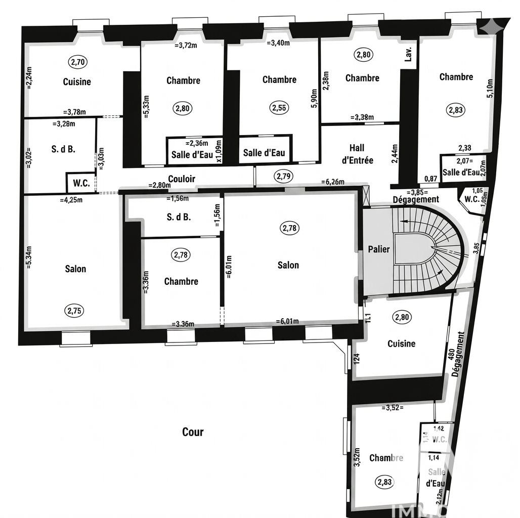 Appartement à vendre, 236m², Rennes