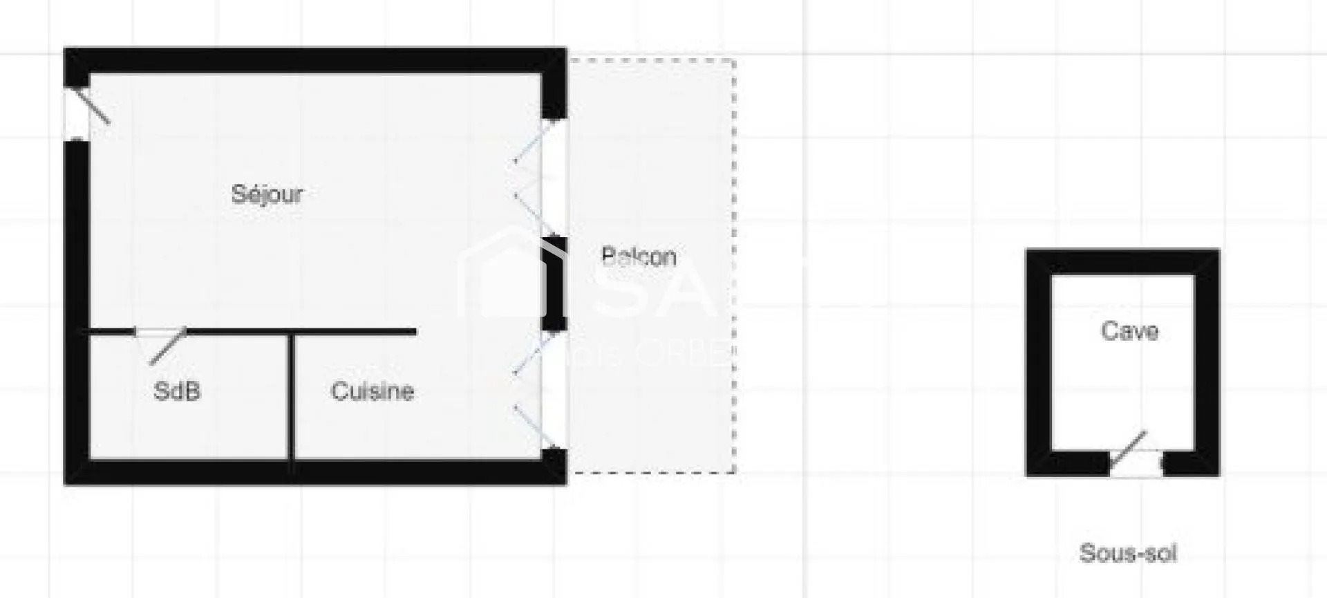 Appartement à vendre, 27m², Montauban