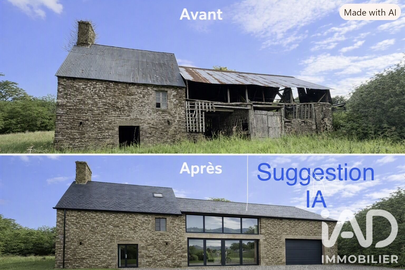 Maison à vendre, 50m², Juvigny les Vallées