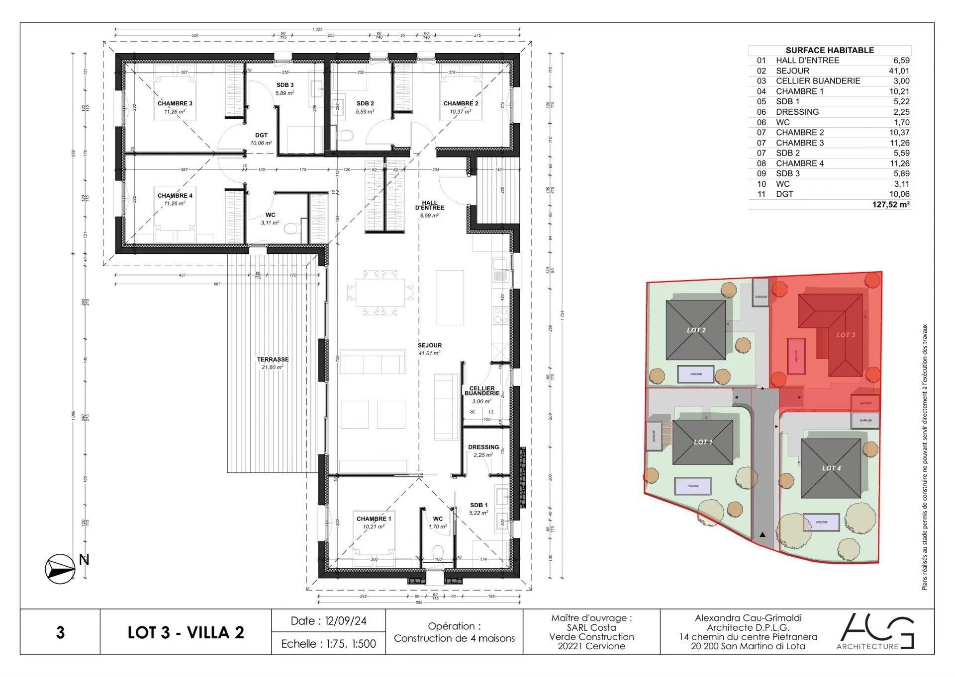 Maison à vendre, 128m², Santa-Lucia-di-Moriani