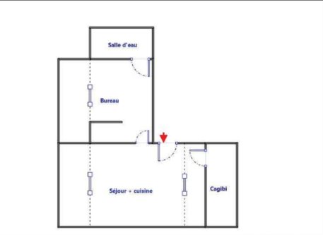 Appartement à vendre, 20m², Persan