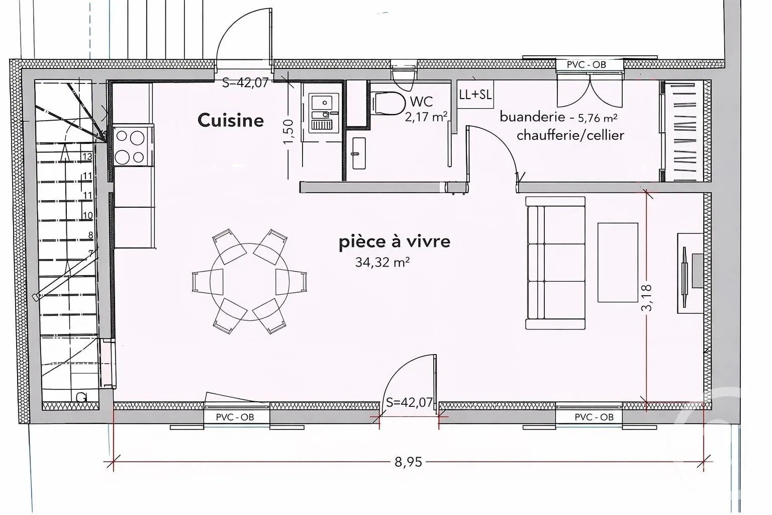 Maison à louer, 90m², Saint-Maur-des-Fossés