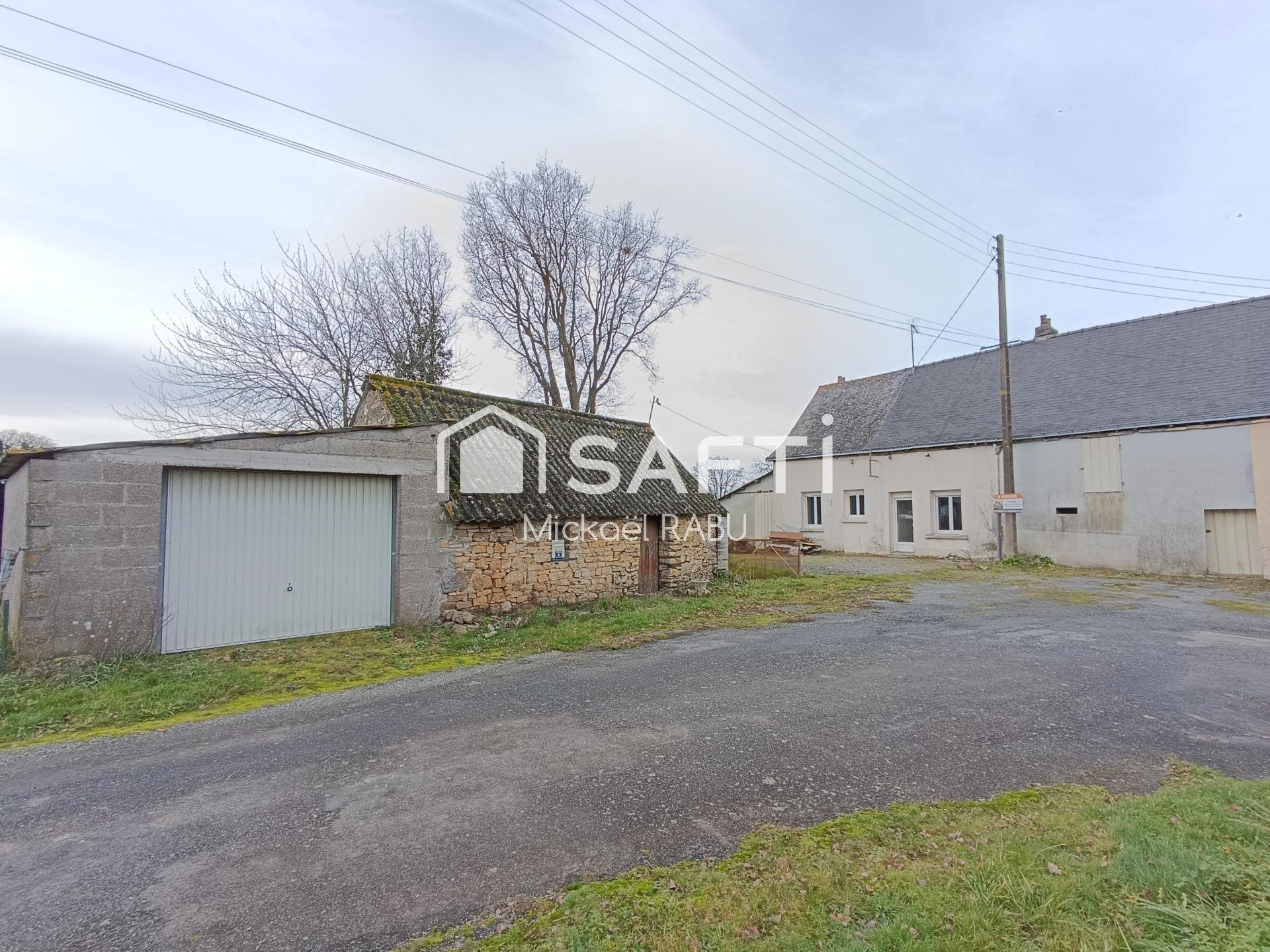 Maison à vendre, 54m², Lusanger