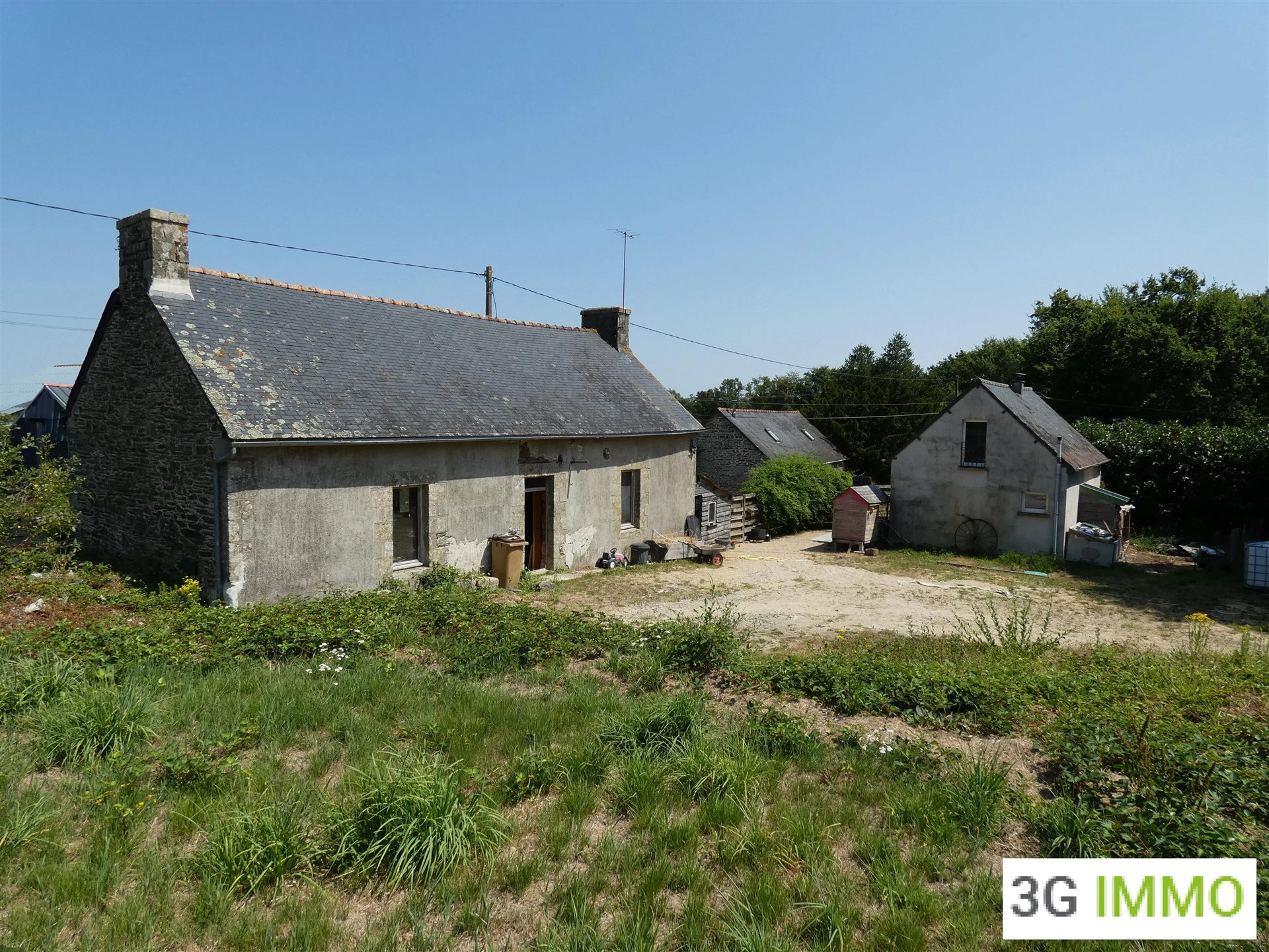 Maison à vendre, 47m², Maël-Carhaix