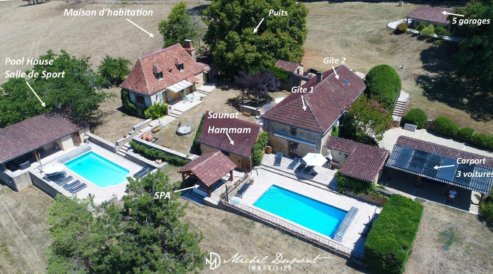 Maison à vendre, 270m², Sainte-Foy-de-Longas