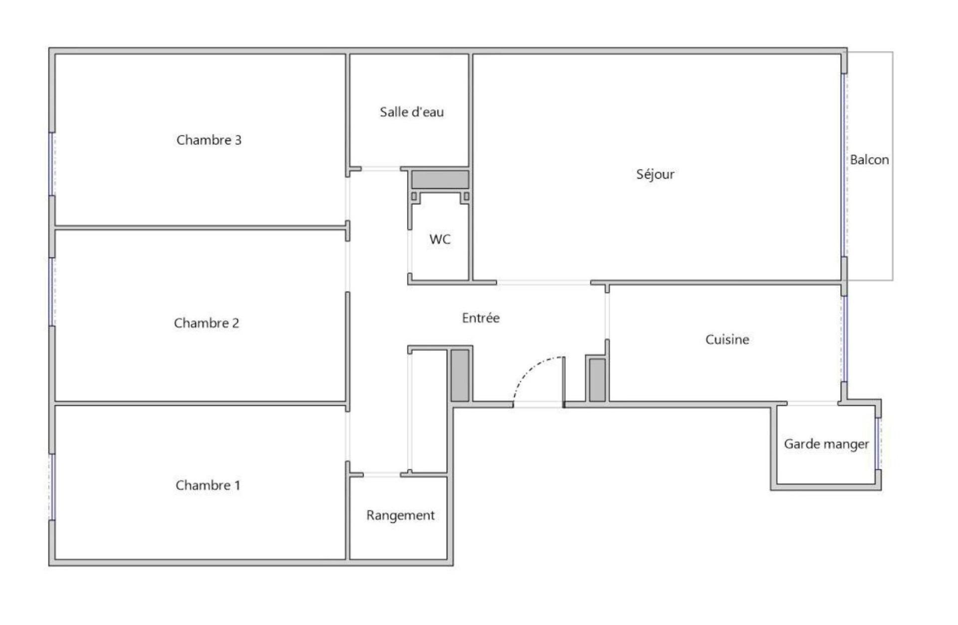 Appartement à vendre, 74m², Champigny-sur-Marne