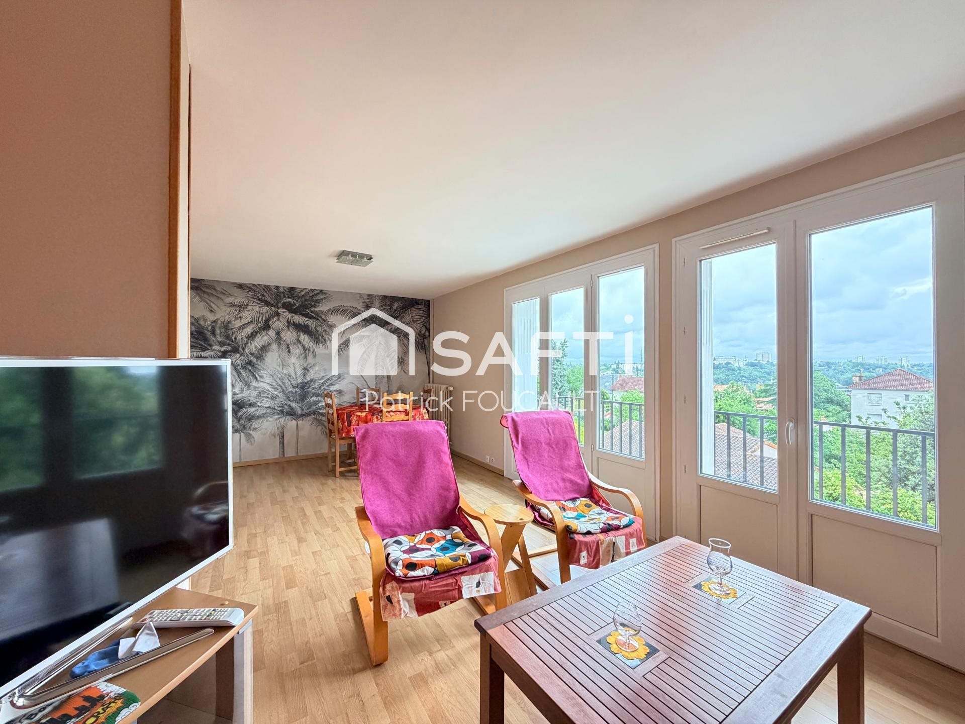 Appartement à vendre, 67m², Poitiers