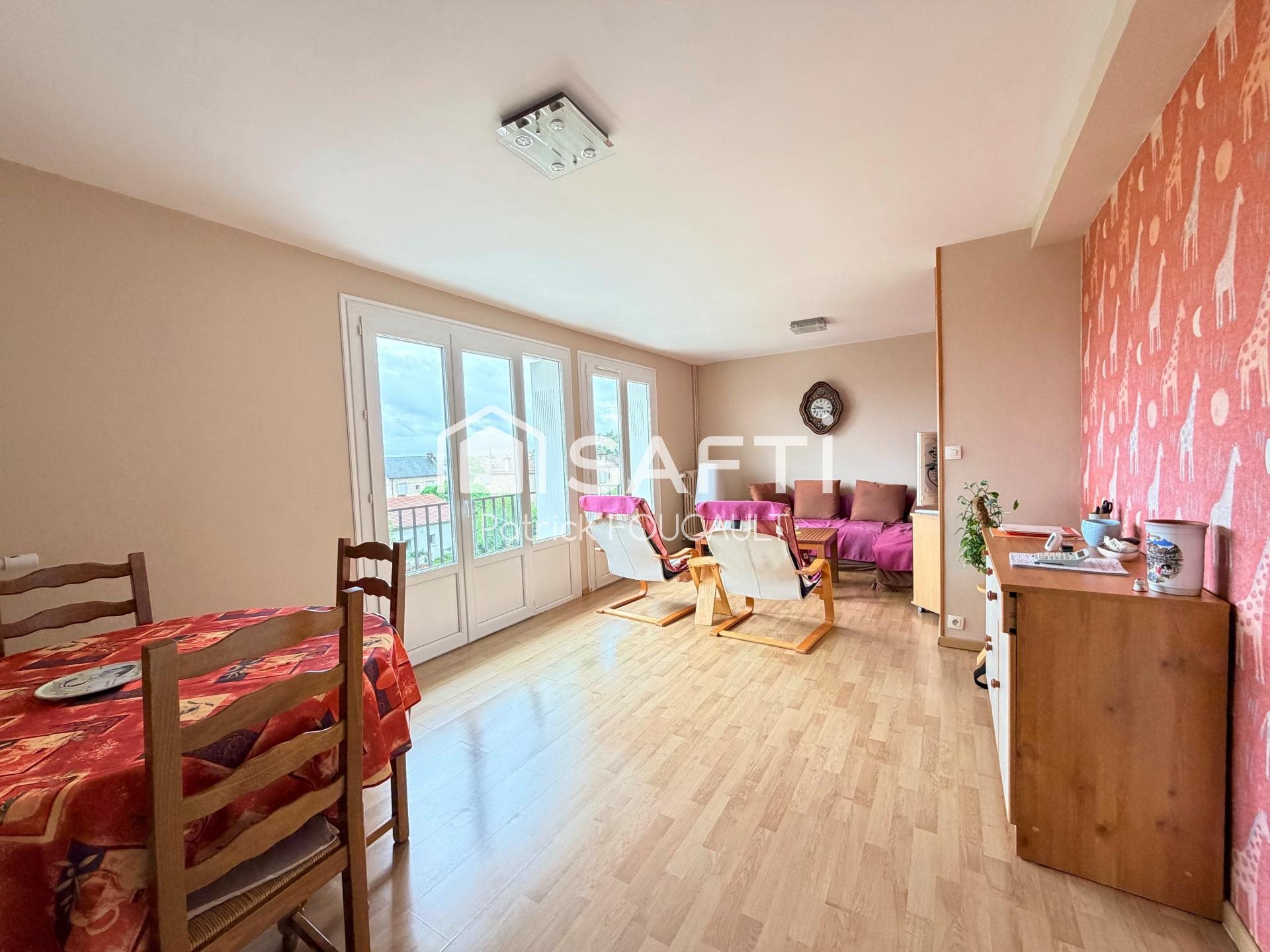 Appartement à vendre, 67m², Poitiers