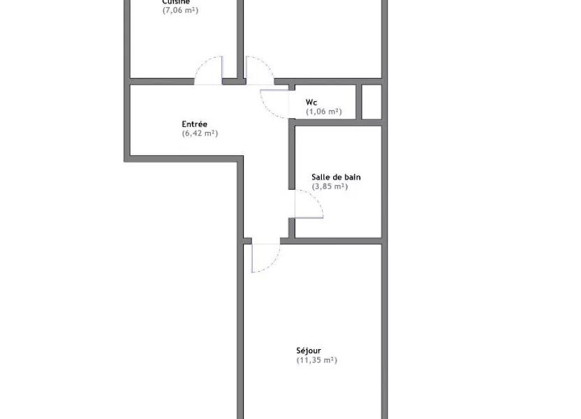 Appartement à vendre, 41m², Montreuil