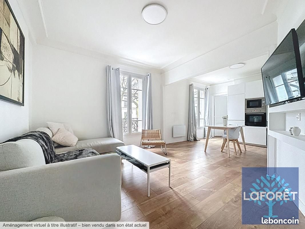 Appartement à vendre, 54m², Paris 19ème