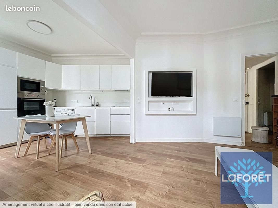 Appartement à vendre, 54m², Paris 19ème