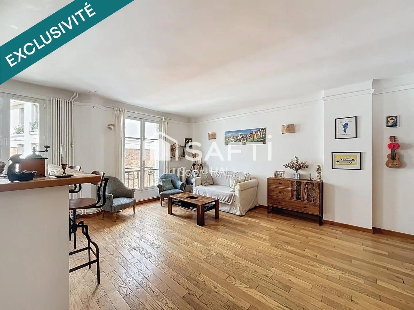 Appartement à vendre, 64m², Courbevoie