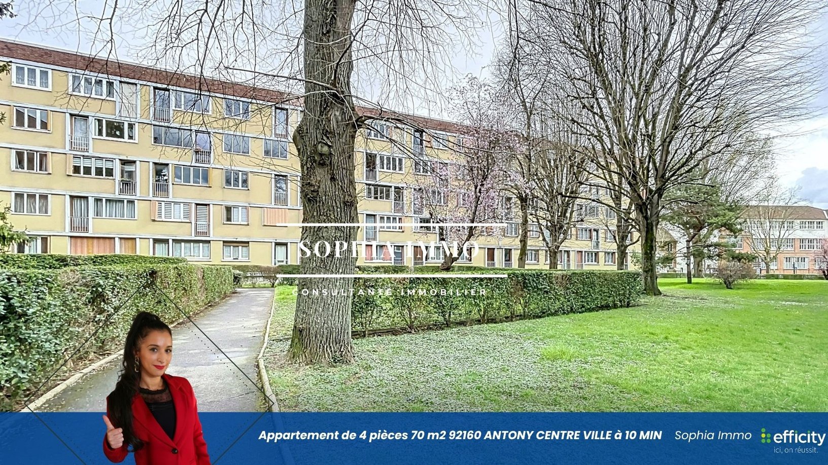 Appartement à vendre, 70m², Antony
