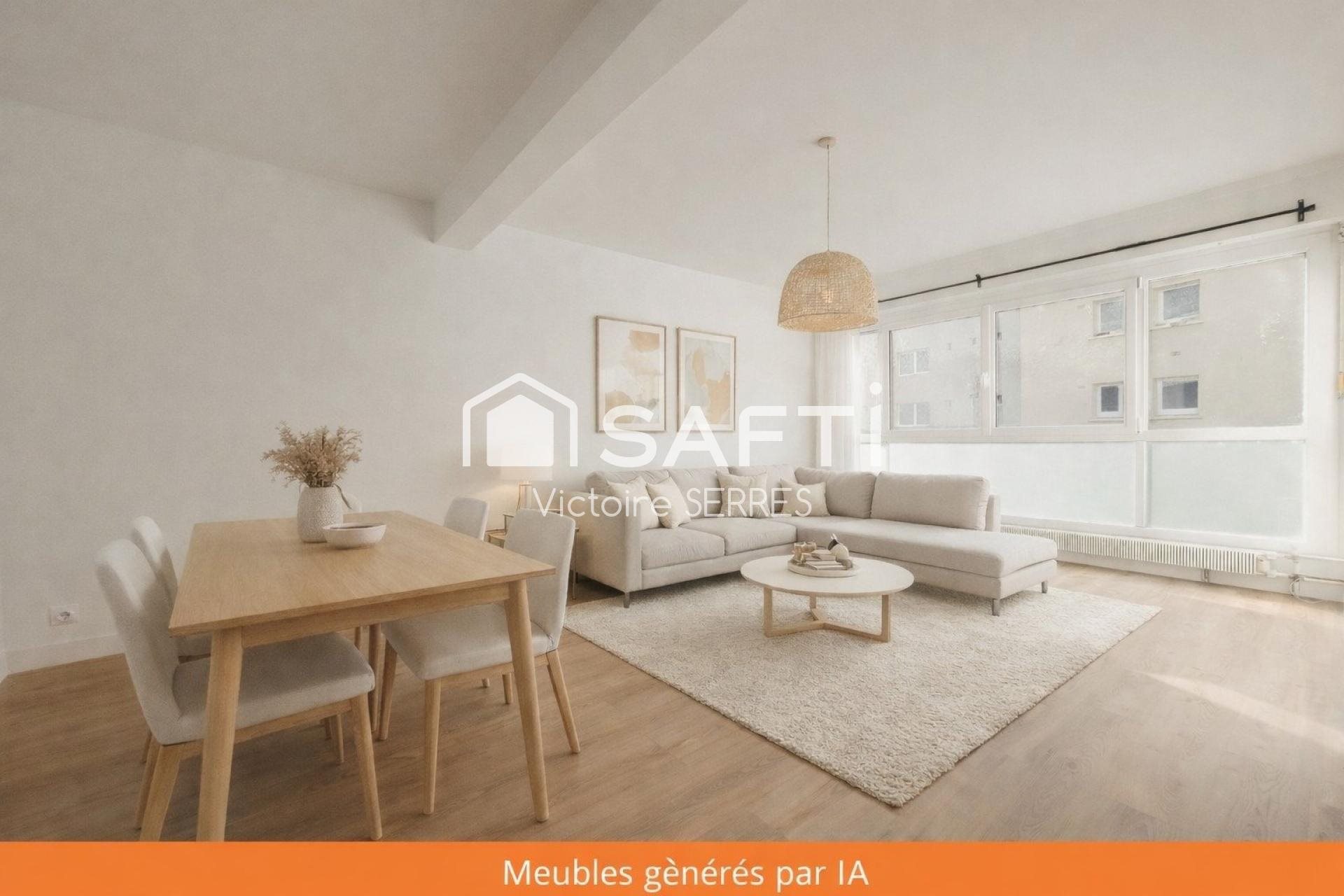 Appartement à vendre, 62m², Hérouville-Saint-Clair
