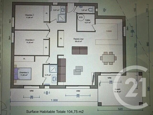 Maison à vendre, 105m², Montfort-sur-Argens