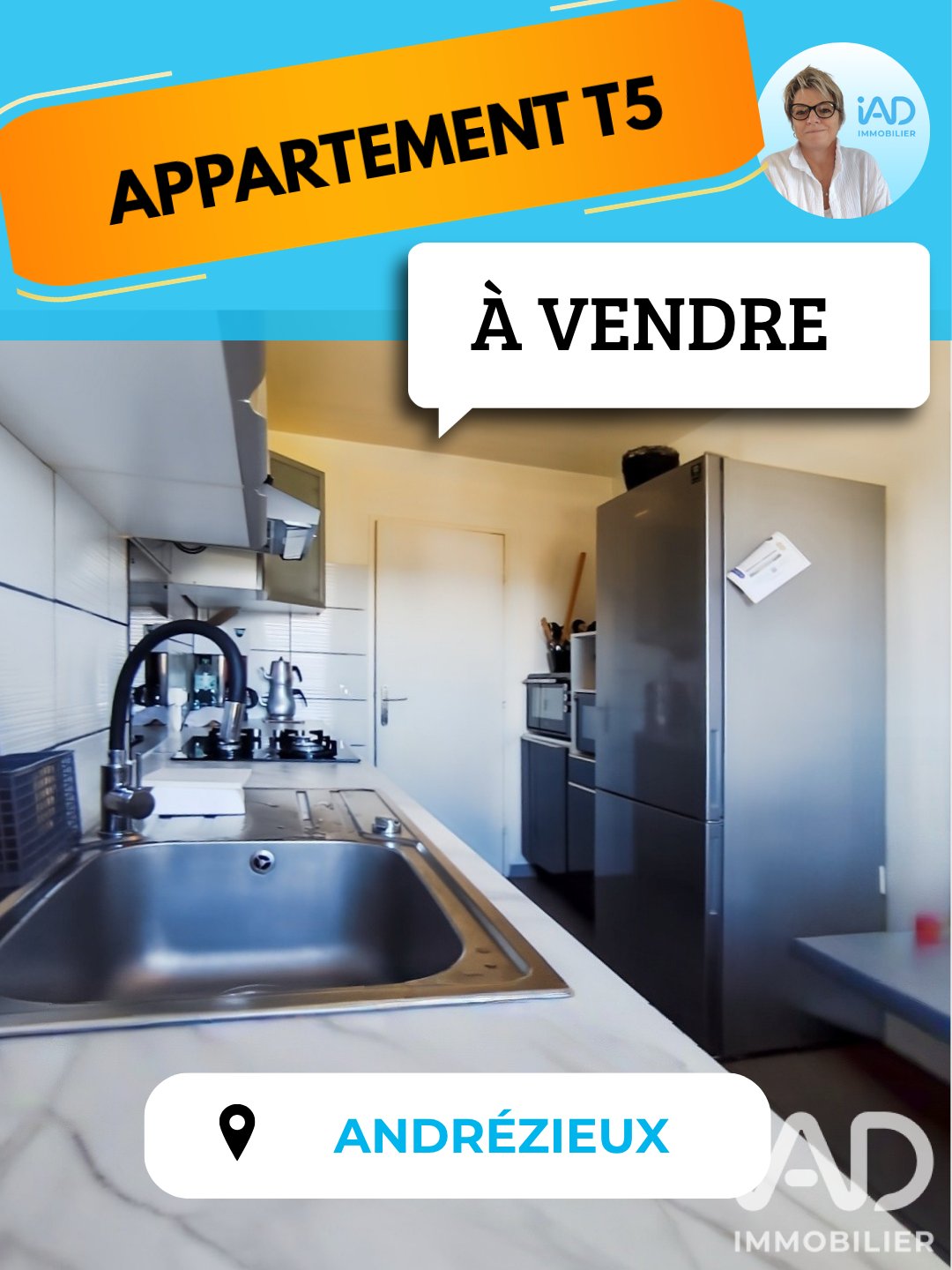 Appartement à vendre, 84m², Andrézieux-Bouthéon