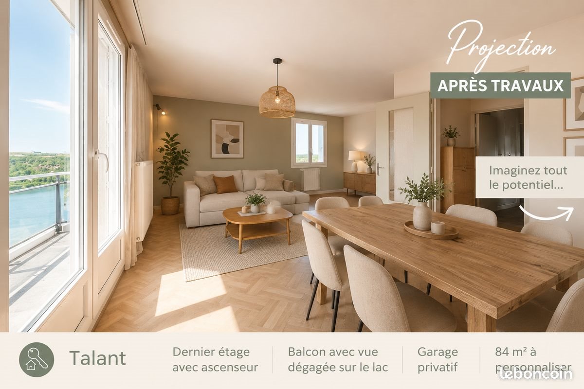 Appartement à vendre, 85m², Talant