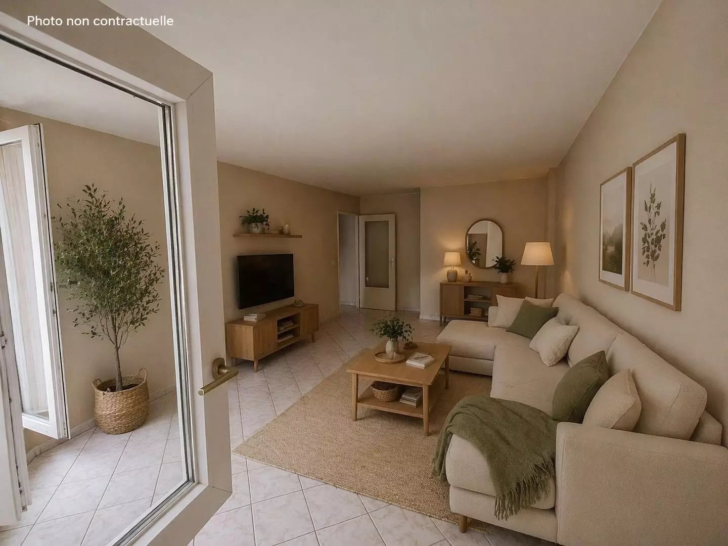 Appartement à vendre, 64m², Jouy-le-Moutier