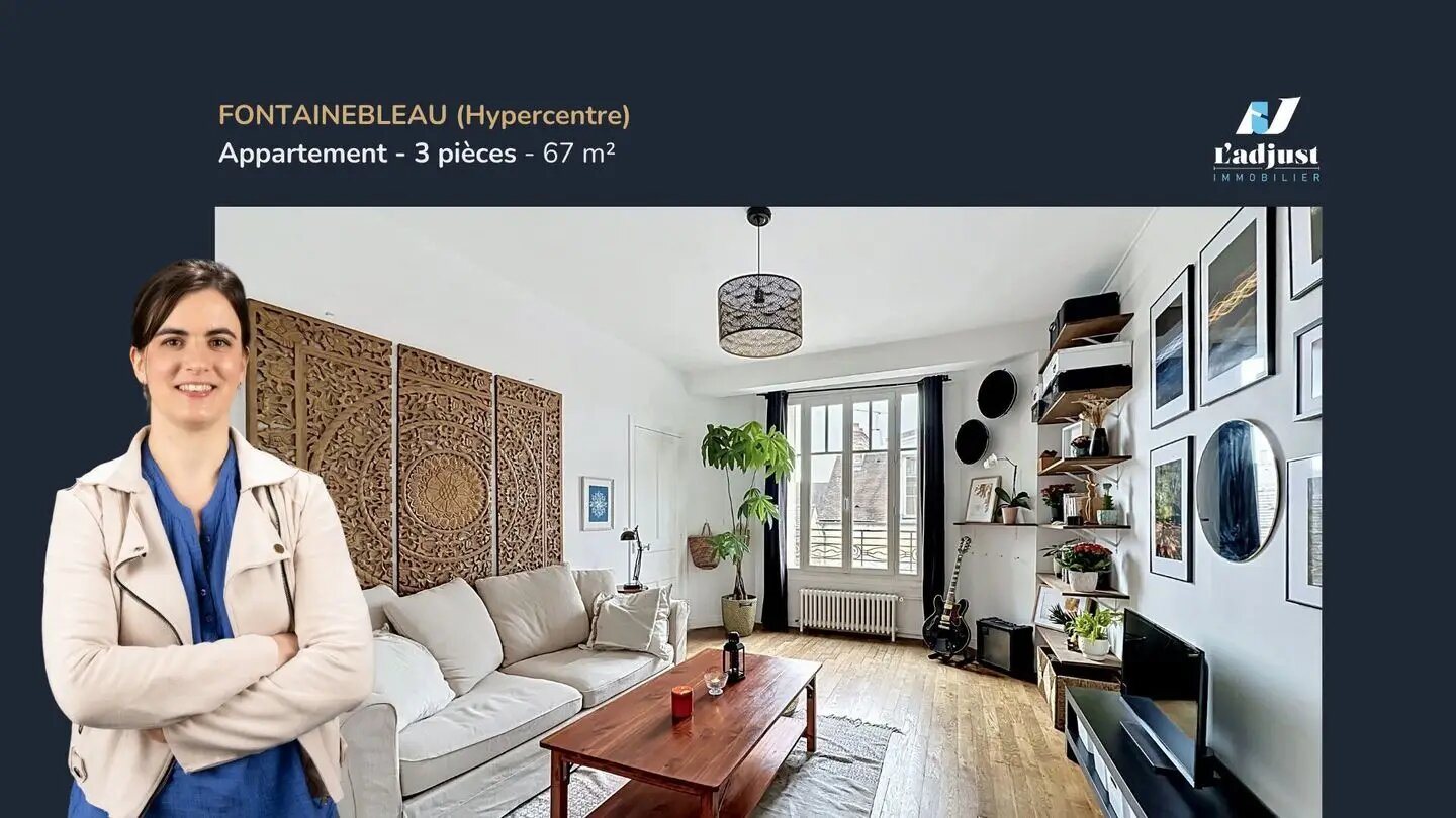 Appartement à vendre, 66m², Fontainebleau