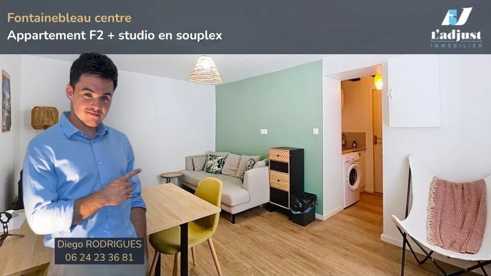 Appartement à vendre, 44m², Fontainebleau