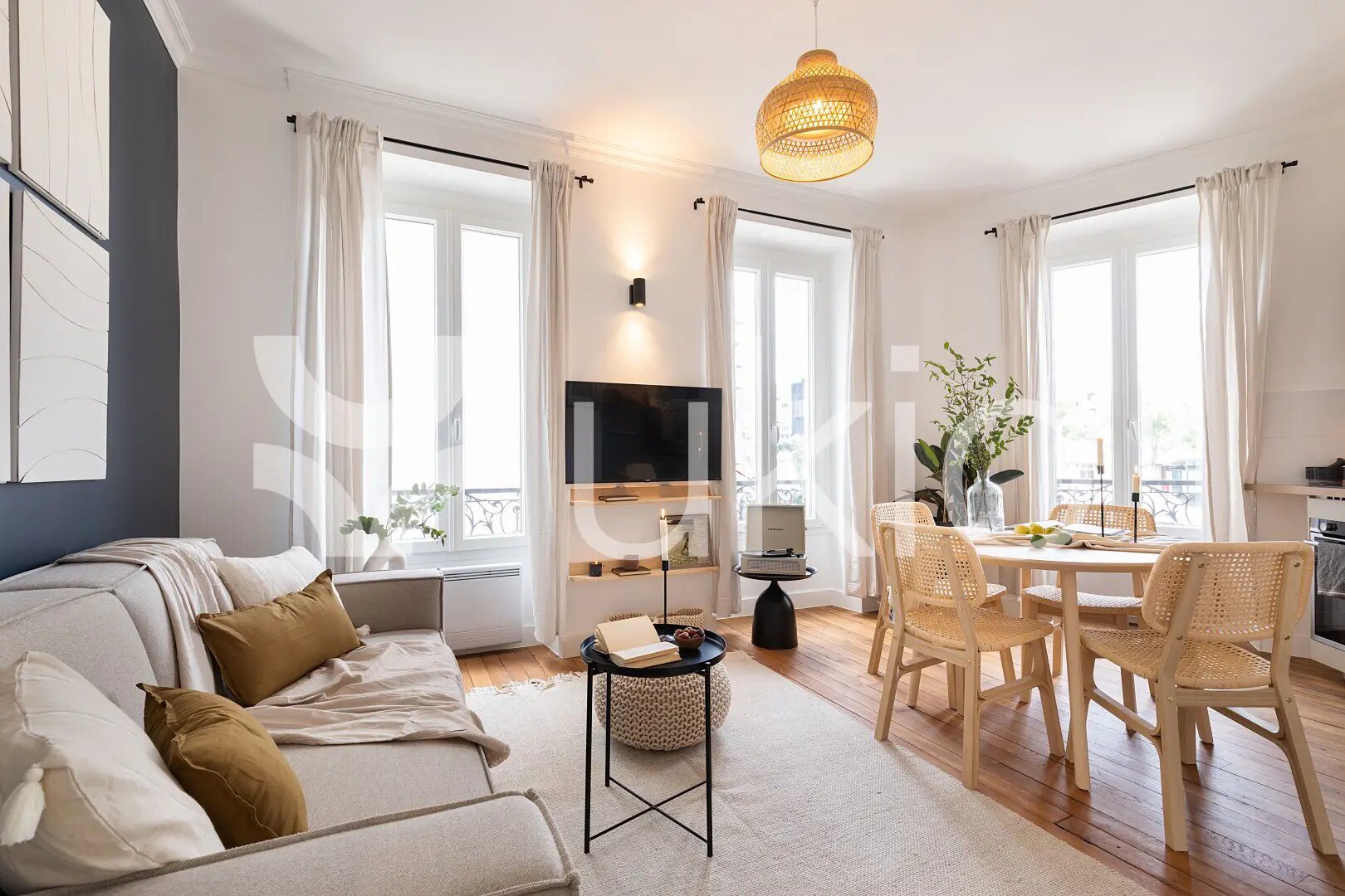 Appartement à louer, 53m², Paris 17ème