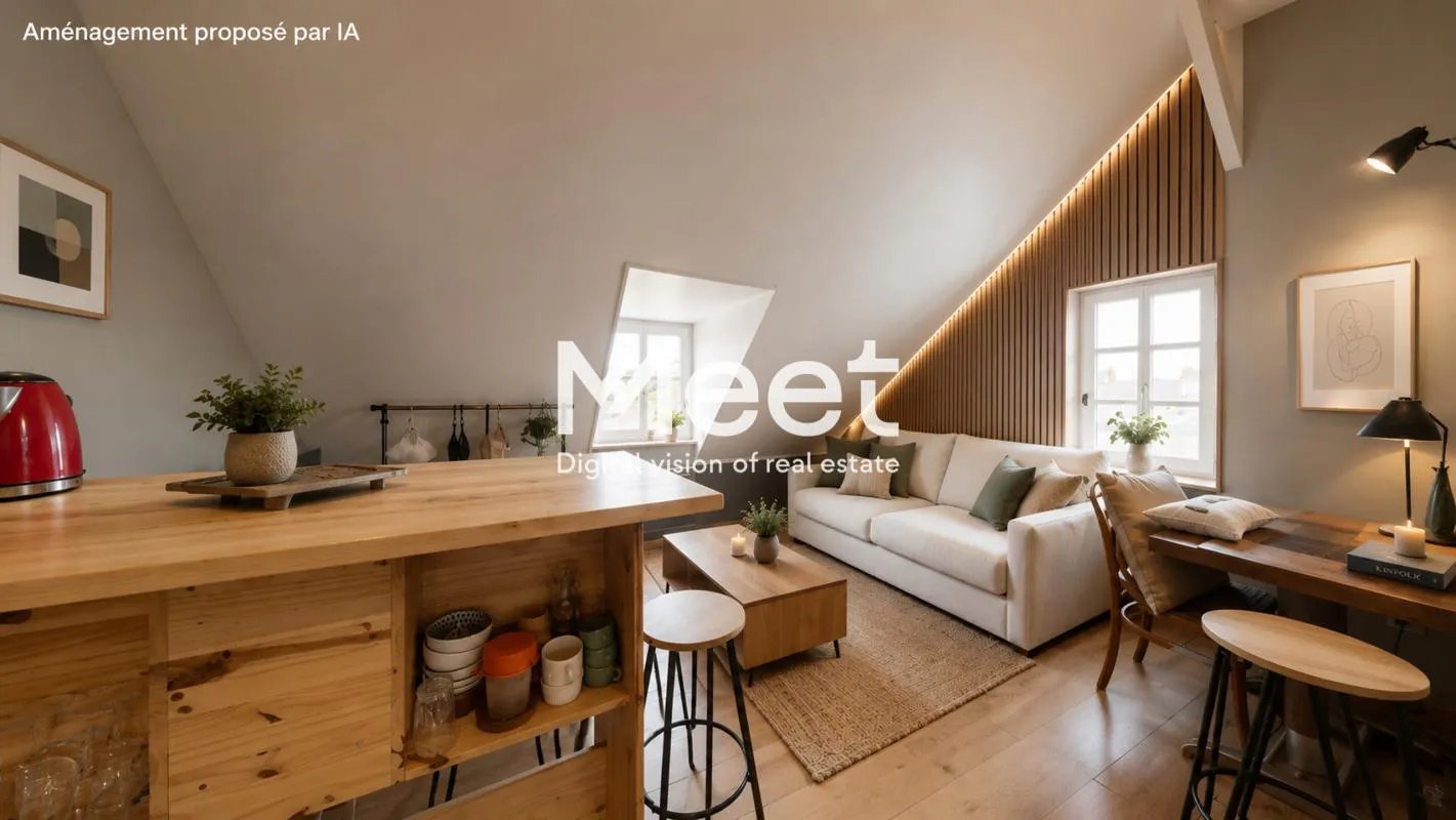 Appartement à vendre, 19m², Honfleur