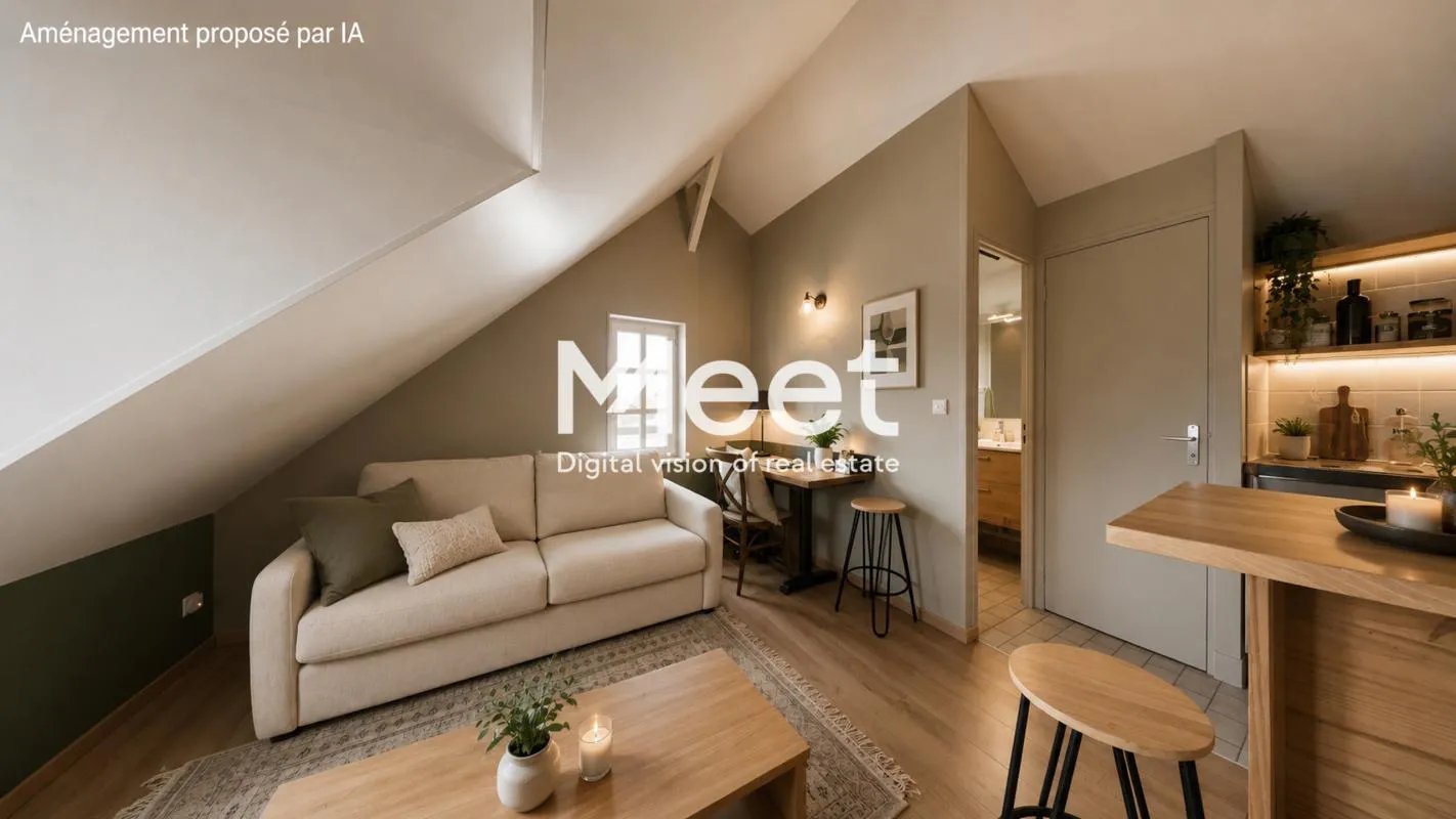 Appartement à vendre, 19m², Honfleur