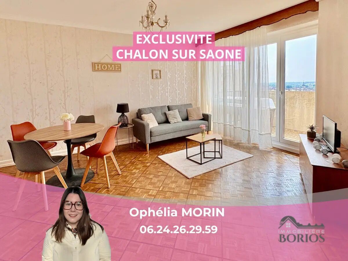 Appartement à vendre, 77m², Chalon-sur-Saône