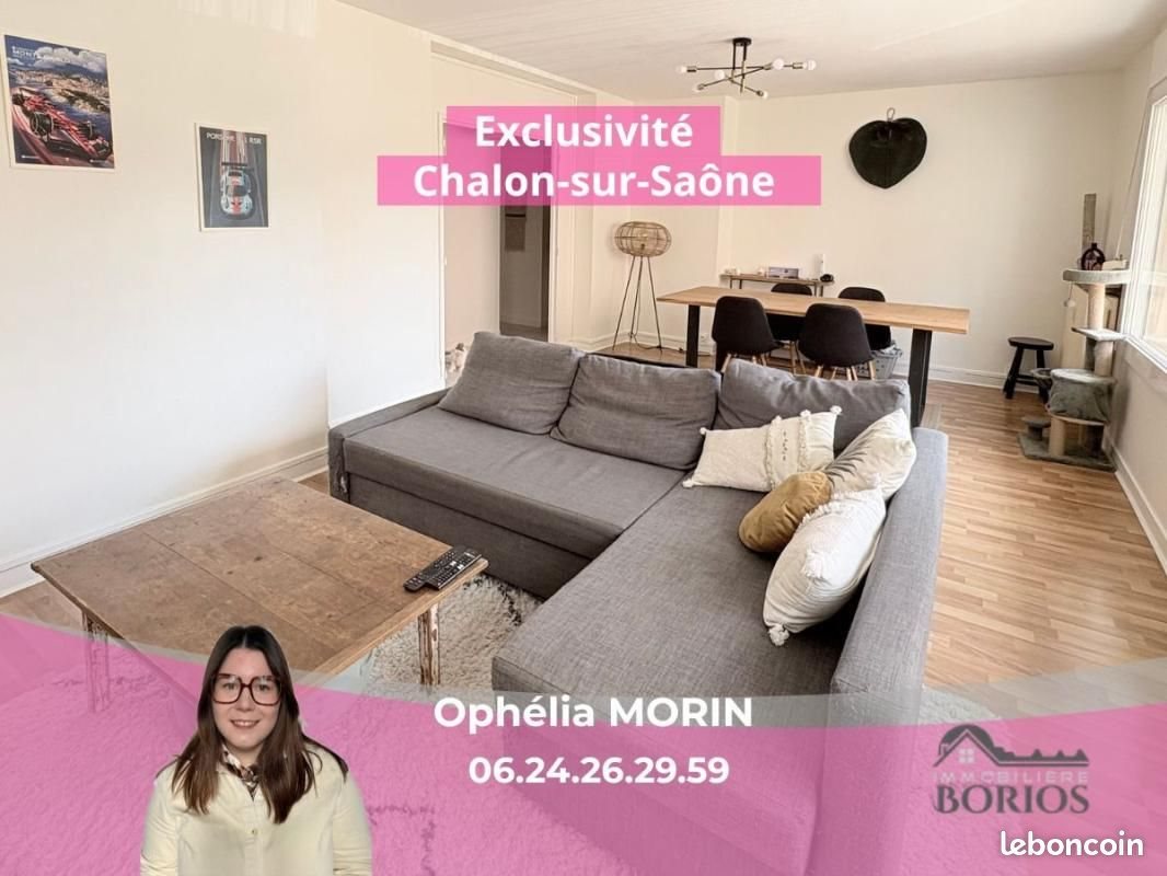 Appartement à vendre, 65m², Chalon-sur-Saône