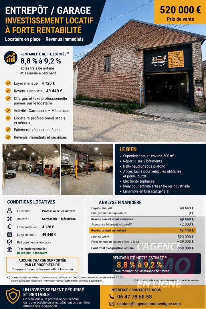 Maison à vendre, 600m², Goussainville