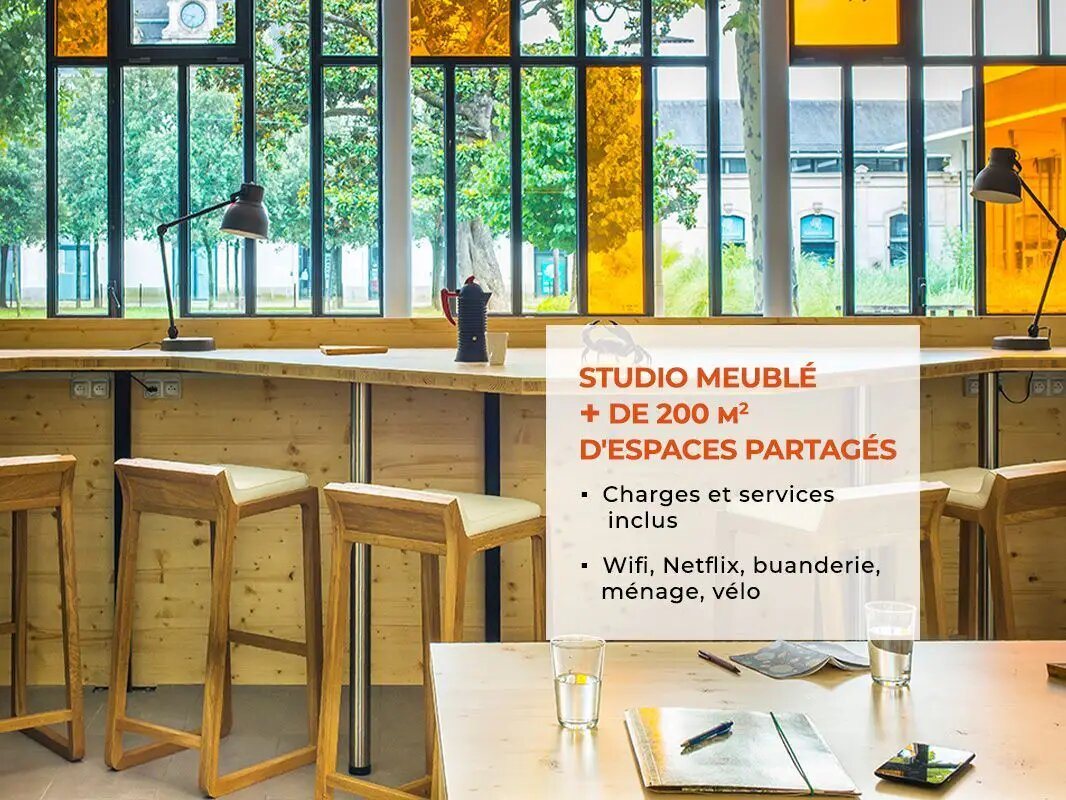 Appartement à louer, 21m², Nantes