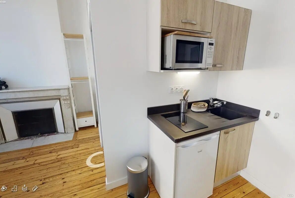 Appartement à louer, 19m², Bordeaux