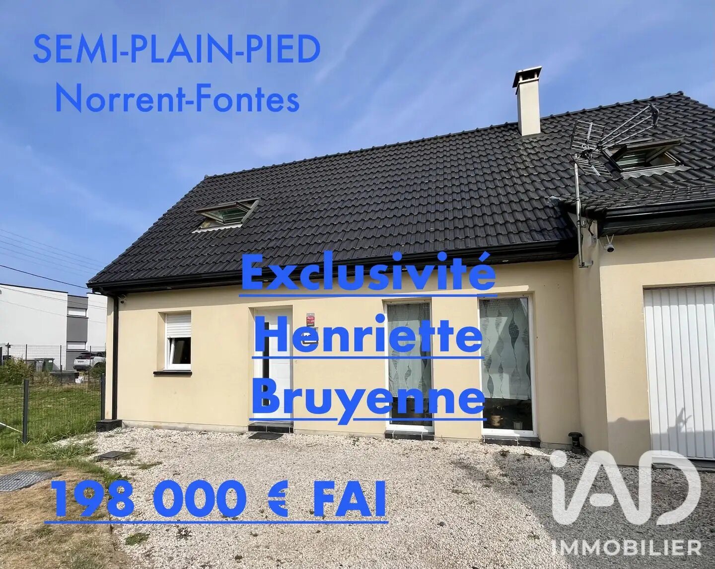 Maison à vendre, 120m², Norrent-Fontes