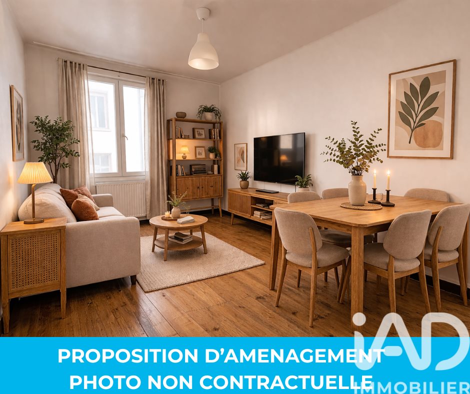 Appartement à vendre, 50m², Saint-Étienne