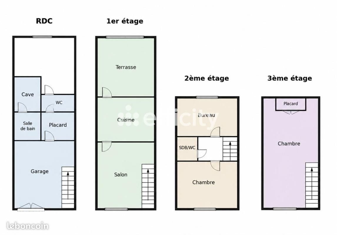 Maison à vendre, 87m², Epernon