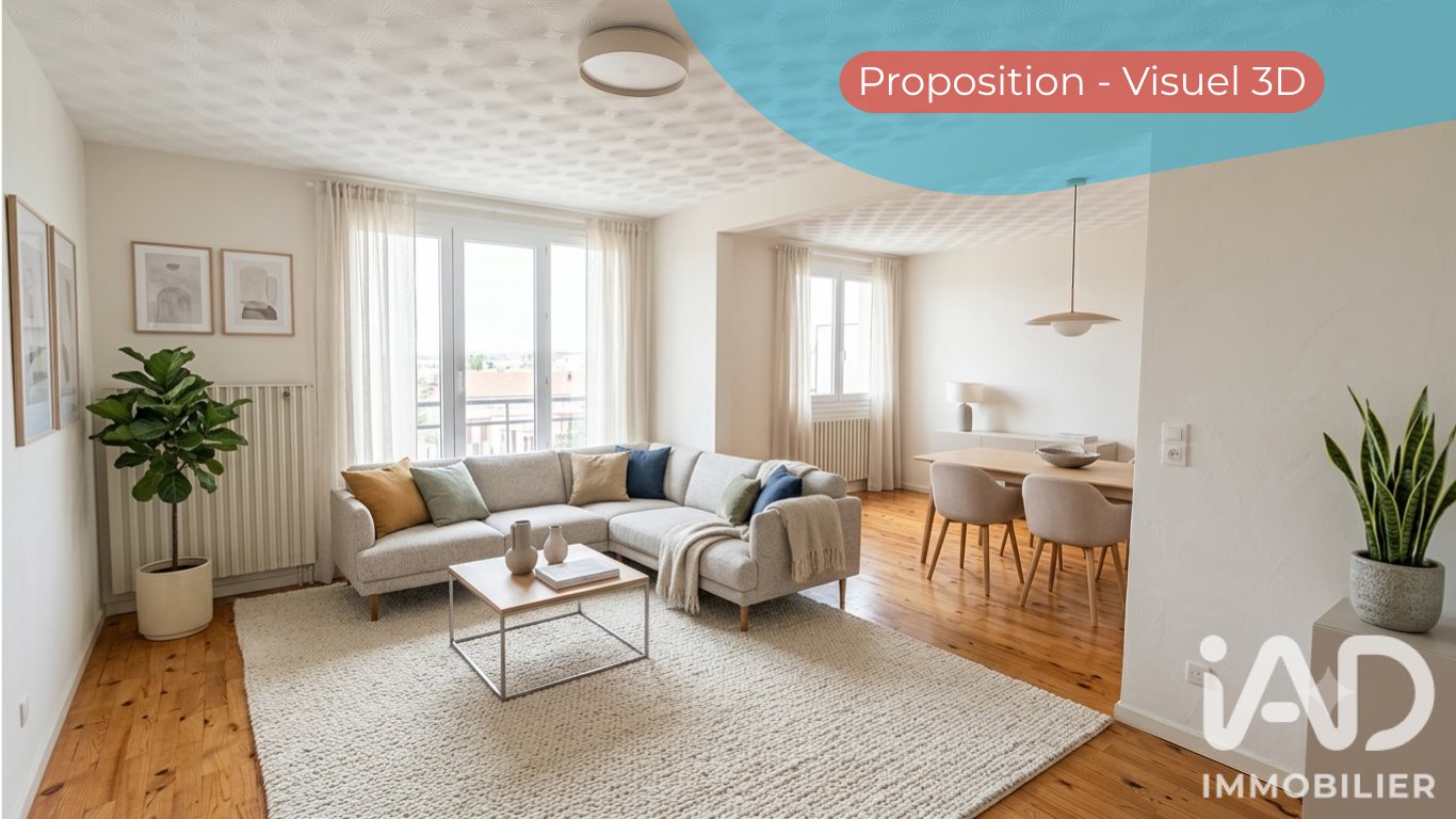 Appartement à vendre, 77m², Saint-Étienne