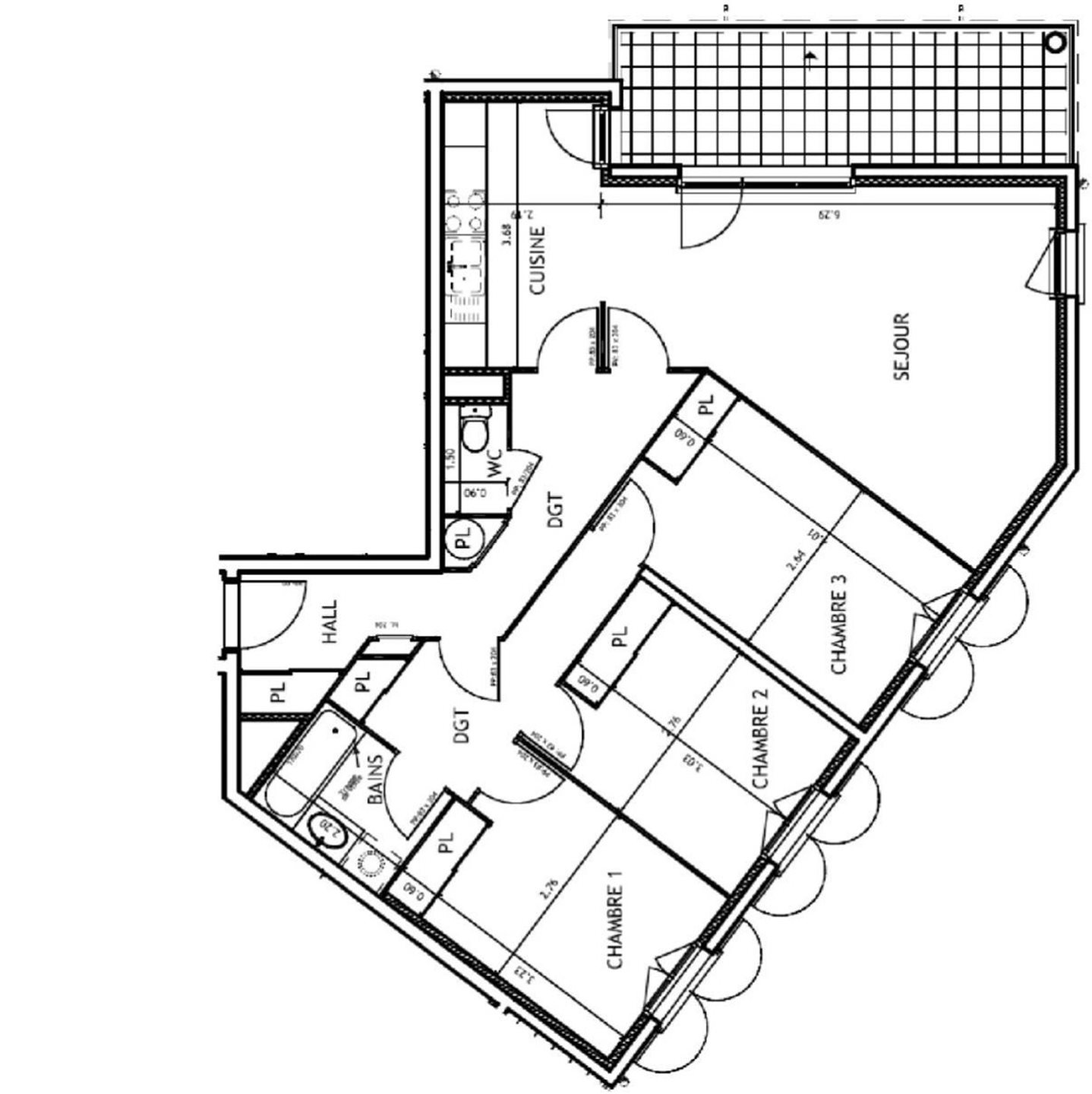 Appartement à vendre, 85m², Faverges