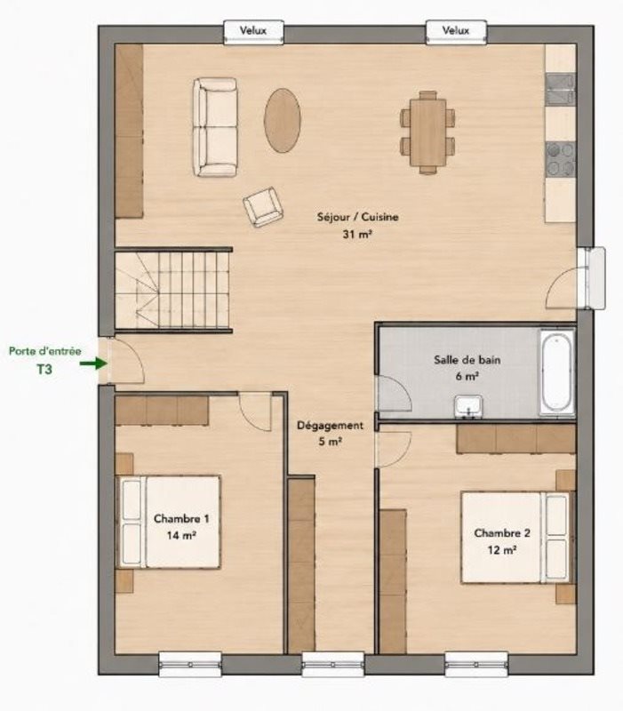 Appartement à vendre, 103m², Villeneuve-sur-Lot