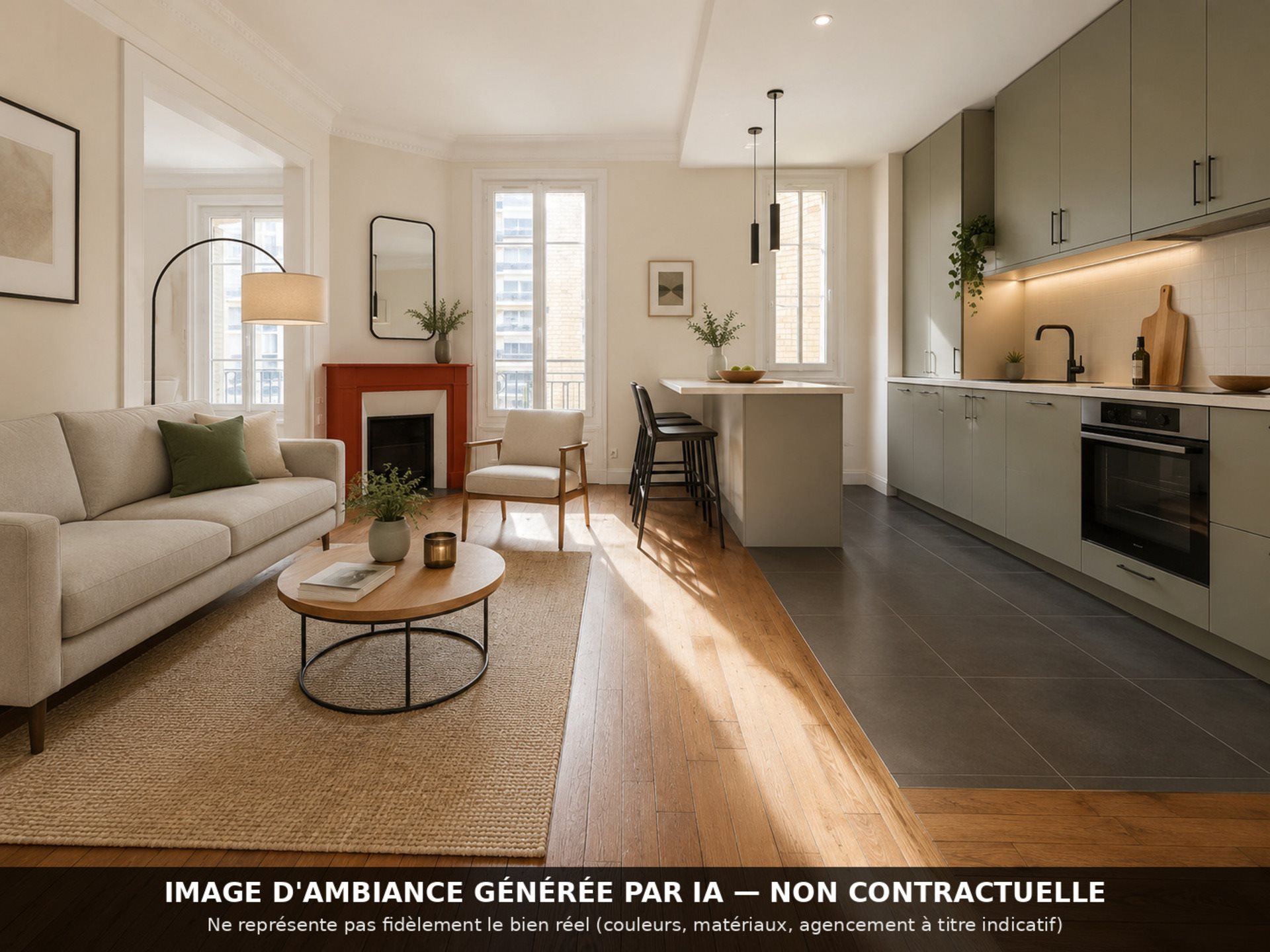 Appartement à vendre, 52m², Boulogne-Billancourt
