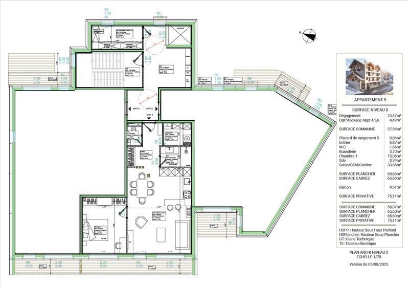 Appartement à vendre, 66m², Briançon