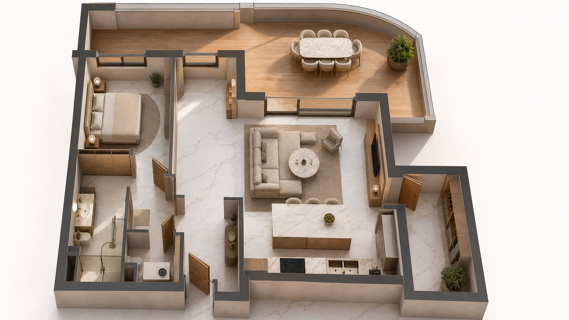 Appartement à vendre, 66m², Saumur