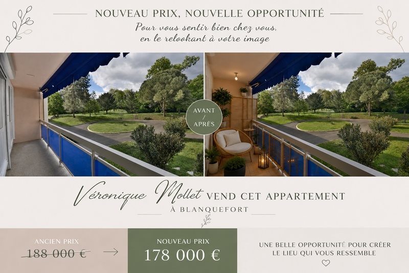 Appartement à vendre, 81m², Blanquefort