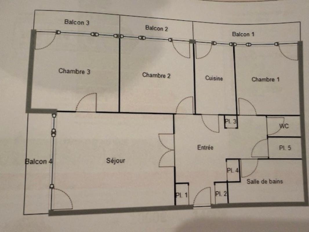 Appartement à vendre, 81m², Metz